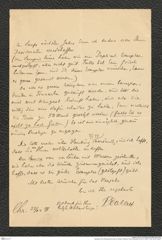 Nachlass Franz Steindachner, Brief von Robert Collett an Franz Steindachner (22.12.1891), Inv.Nr. 84.02, Seite 2